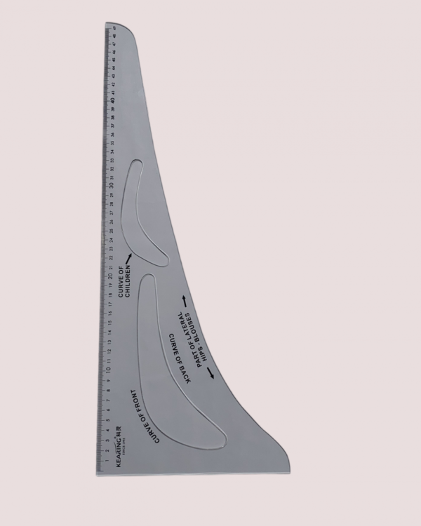 Kearing Acrylic L-Shape Ruler