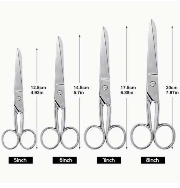 1PC Professional Tailor Scissors - Image 4